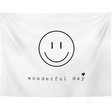 Woods Buddy 簡約室內裝飾布掛畫, 美好的一天