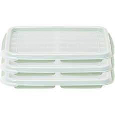 EASY&FREE Ice Ssok 條狀12格製冰盒, 綠色