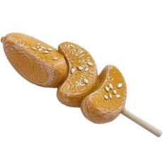 올라운더 맛있는 탕후루 과일 냉장고 자석, 오렌지