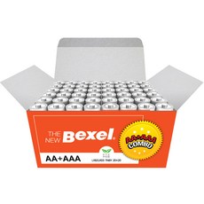 SM Bexel The New 鹼性AA電池 20入 + AAA電池 20入 組, 1套