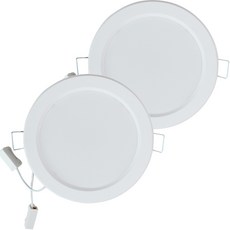 露西亞 LED 防潮浴室嵌入式燈 15W 筒燈 晝白色 15cm, 2個