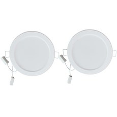 Lucia LED 防潮浴室嵌入式崁燈 155mm 20W 正白光, 2個