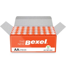 SM Bexel The New鹼性AA電池, 40入, 1個