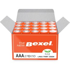 SM Bexel The New 鹼性AAA電池, 20入, 1個