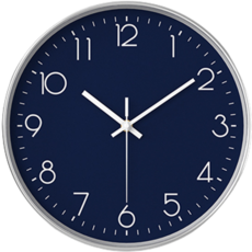 Nature Deco 簡約壁鐘, 海軍藍