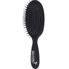 BELOTTY 橢圓形 Life 氣墊槳型梳 L, 1個, 霧面黑