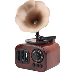 All-rounder 歐式復古留聲機音樂盒, 棕色