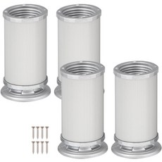 高度可調下櫃桌腳 100mm 4入, 混合色, 4個