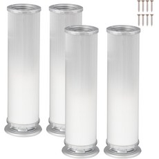 可調節高度櫥櫃桌腳 200mm, 混合色系, 4個