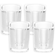 Eat Us 方形直筒杯, 4個