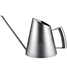 HK 不鏽鋼圓筒澆水壺 1.5L, 單一顏色, 1個
