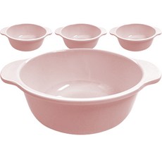 韓國製 Roya 美耐皿嬰兒食品碗 11.5cm, 粉紅色, 4個