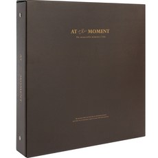 recoz Moment 活頁夾相簿 黏貼式內頁, 濃縮咖啡, 40張