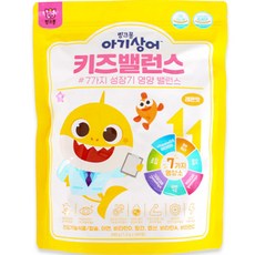 Taeyang Life Health 碰碰狐鯊魚寶寶7種綜合維他命, 360g, 1袋