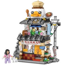 LoZ 迷你街景系列 迷你積木 02 捏捏鴨, 混合色, 1個