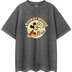 Little Rabbit男款D染色T恤