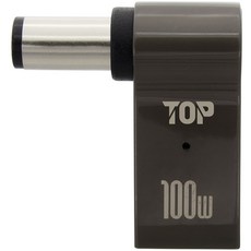 솔탑 USB C타입 DC변환 노트북 충전 젠더 100W 7.4 x 5 mm, SOLTOP-1350