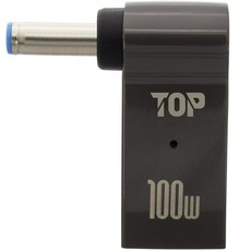 솔탑 USB C타입 DC변환 노트북 충전 젠더 100W 4.5 x 3 mm, SOLTOP-1353, 1개