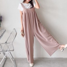 Bori Mom 抓皺大尺碼連身褲 孕婦裝 R950