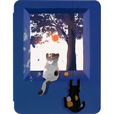 캐릭터 보호 태블릿PC 케이스, 일몰고양이