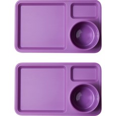 Awakensense 早午餐2款 x 2件組, 薰衣草紫色