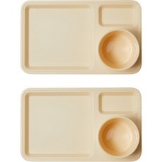 Awakensense 早午餐2款 x 2件組, 奶油米色