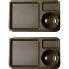 覺醒感Brunch 2種*2入組, 木卡其色