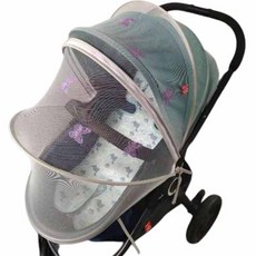 유모차 풀커버 전용 모기 방충망, 나비, 1개