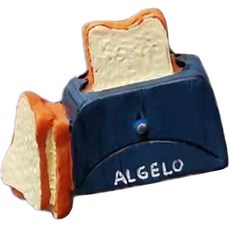 Derdejou冰箱磁鐵食物迷你磁鐵吐司, 海軍藍