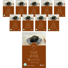 Ppyonggim 調味海苔, 25g, 10包