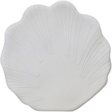 Dierdejeu 貝殼托盤 擺件 室內裝飾品 貝殼, 白色