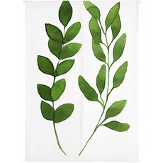 셀아웃 그린플랜트 하프 멀티 커튼