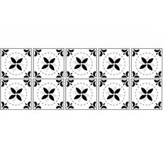 曼谷實驗室水槽浴室廚房瓷磚入口衛生間地板紙 10 張套組 DD016, 2