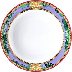 VERSACE Jungle Animalier 叢林動物系列 湯盤 22cm, 混色, 1個