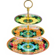 Versace Jungle Animalier 3 層托盤, 混色, 1個