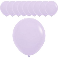 셈퍼텍스 풍선 10p 세트 45cm, 파스텔메이트 라일락, 1세트