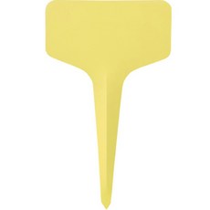 marketpia 植物標籤名牌 100入, 05 黃色