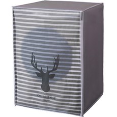 印花洗衣機罩, 鼓條紋鹿