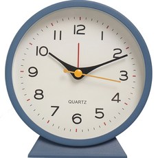 Tigatelu 靜音鬧鐘桌鐘, 藍色