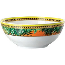 VERSACE Jungle Animalier 叢林動物紋麥片碗 15公分, 混合色, 1個