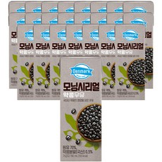 Dongwon Denmark 早餐麥片黑豆奶, 190ml, 24入