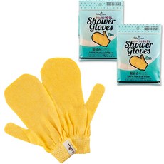 金手啞手套雙手套組, 黃色, 2個, 2入