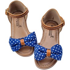 BabyZZam 女童甜美蝴蝶結涼鞋 Y010