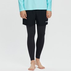 VERTONE 男款水陸兩用假兩件式海灘短褲內搭緊身褲