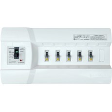 上道 住宅用明裝組合型 50AF 5回路分電盤, 1個