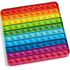 hand2mind 1-100數字排列板 泡泡按壓玩具, 1個