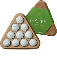 파파이브 골프공 3피스, 무광 WHT, 10개입, 1개