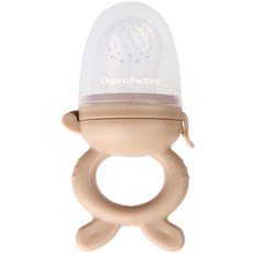 Organic Factory 蔬果咬合奶嘴, 榨汁機焦糖, 1個