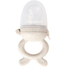 Organic Factory 蔬果咬合奶嘴, 榨汁機燕麥片, 1個