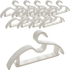 LIVING HAPPY Theham 衣架, 白色, 100個
